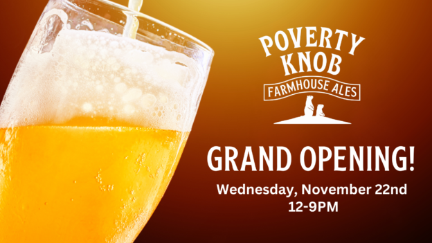 Join Us: Grand Opening of Port Farms' New Brewery, Poverty Knob Farmhouse Ales